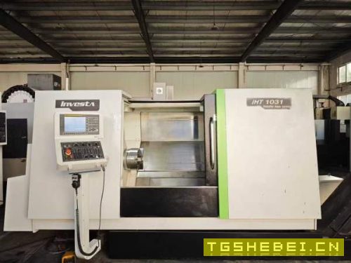 使用几百小时，2023年国盛lHT1031数控车床、发那科Plu.