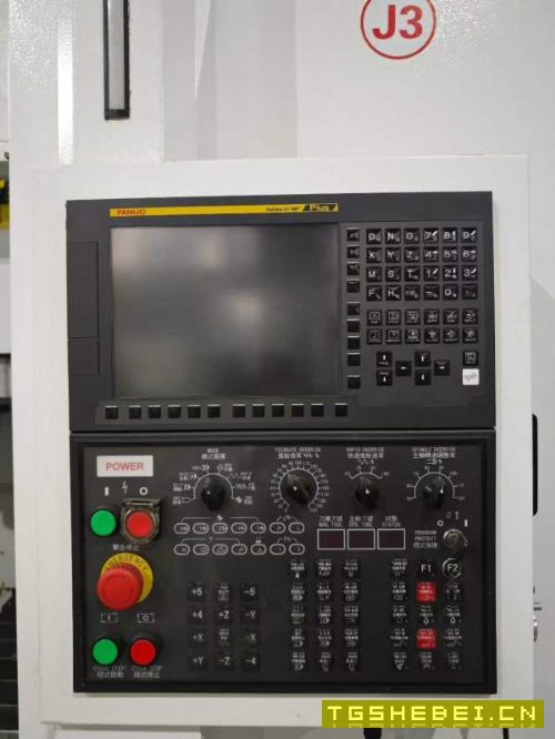 精志重型855加工中心，发那科MF