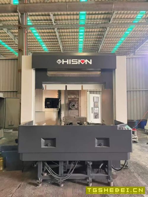 海天63H卧式加工中心APC双交换工位工作台尺寸630700B.