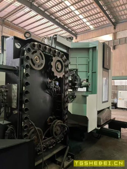 海天63H卧式加工中心APC双交换工位工作台尺寸630700B.