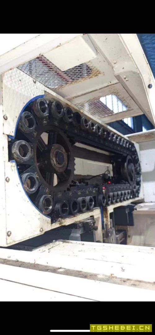 出售台湾崎发400双工位卧加、三轴行程0工作台转台千分.