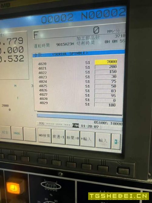 亚威LG6030数控龙门加工中心，工作台2800/6000mm，门.