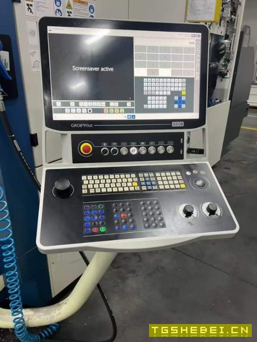 同款四台，格劳勃GA550卧式五轴加工中心。机器准新机.