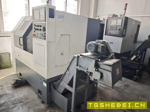 台湾原装胜杰SJ-20斜身车6寸卡盘、8工位刀塔