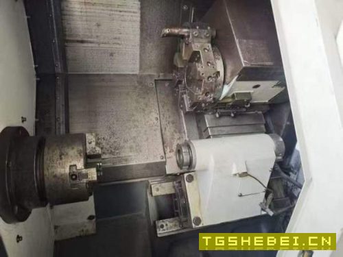 台湾原装胜杰SJ-20斜身车6寸卡盘、8工位刀塔