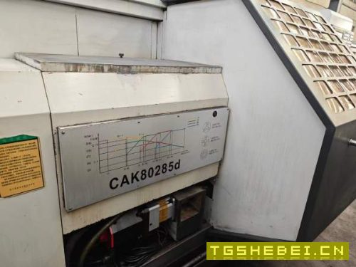 沈阳80285数控车，61803米，发那科系统，导轨无磨损，.