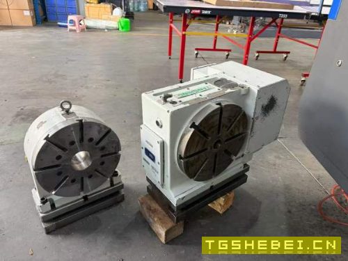 谭兴320四轴圆盘尾座,线材驱动液压站齐全。