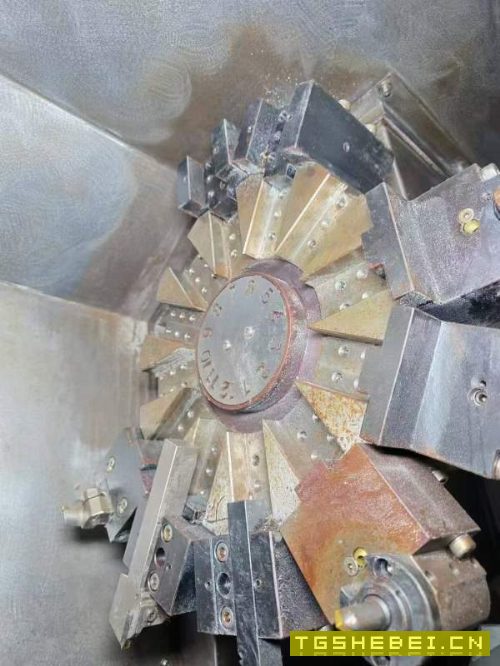 同款3台，台湾原装友佳双主轴数控车床FTC-350S，配8寸.