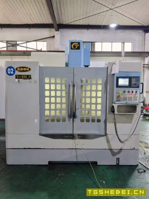 工厂在位一台台湾兆群1060两线一硬一台数控铣,三菱70.