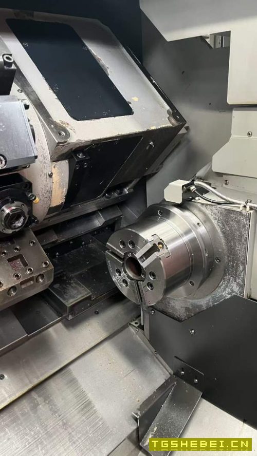 日本津上M08SY双主轴车铣复合机发那科TF系统，带Y轴，.