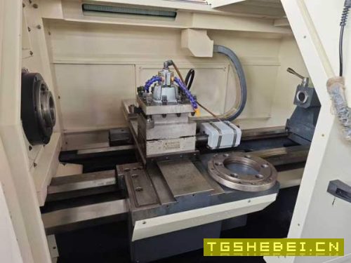 2025年5月准新机云南一机50数控车床，广数系统，几乎.