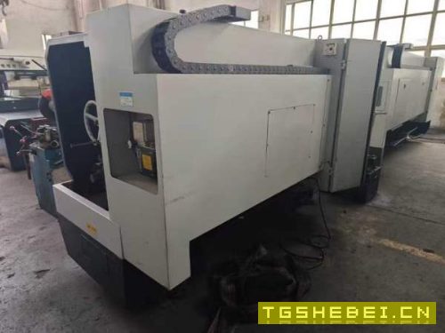 2016年宝鸡50P数控车床，液压卡盘，750mm加工长度，低.