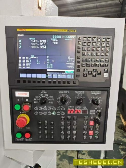 群志重型855加工中心，发那科MF