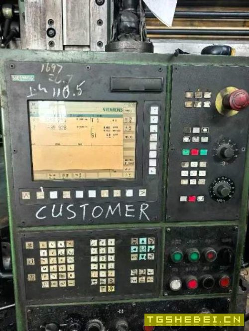 大连C5240双刀架数控立车，西门子系统，卡盘直径4米，.