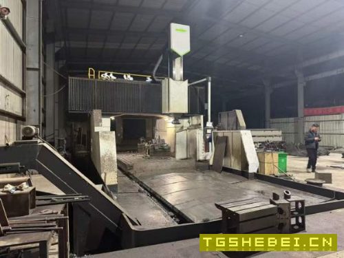 扬森6032数控龙门工作台62.5米，门宽3.2米，带全自动.