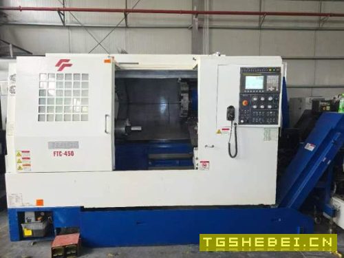顶配机型友佳FTC450数控车床，发那科TF系统，两轴THk.