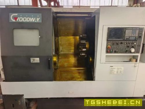 台湾程泰GS2600MS车铣复合中心，双主轴，主轴10寸卡盘.