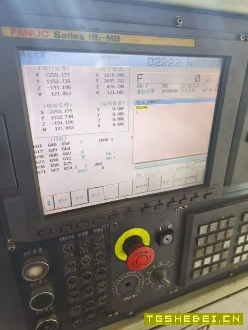 日本大隈龙门加工中心，工作台26米龙门过宽2.8米，过.