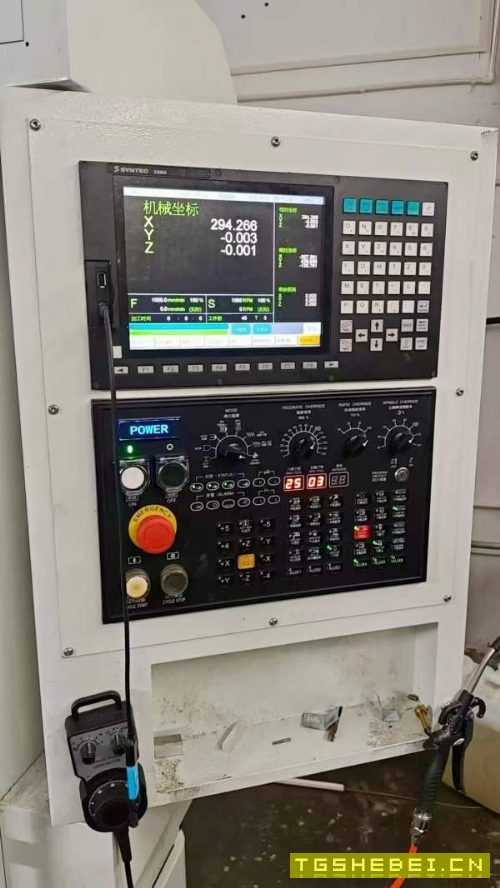 河南工厂在位，处理同款两台2025年855加工中心，新代.