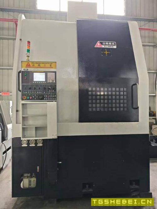 台湾油机KV-600AL数控立车，3台，发那科TF系统，6工位.
