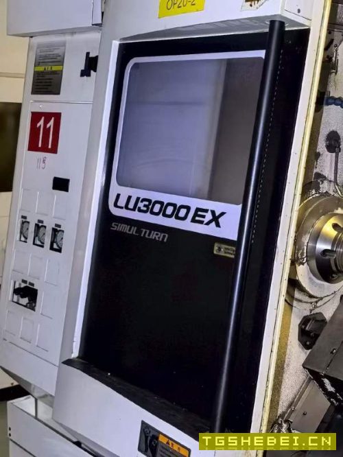 同款4台原装日本进口大隈LU3000EX双刀塔数控车床