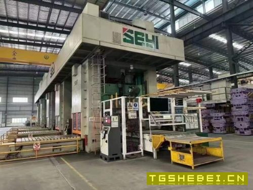工厂在位少用协易1000吨冲压线5台，1000吨1台，800吨1.