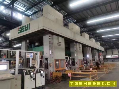 工厂在位少用协易1000吨冲压线5台,1000吨1台,800吨1.