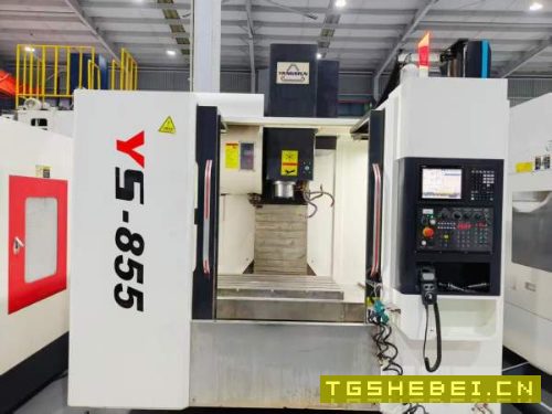 2023年阳顺YS-855加工中心，三菱M80系统，台湾罗翌BT4.