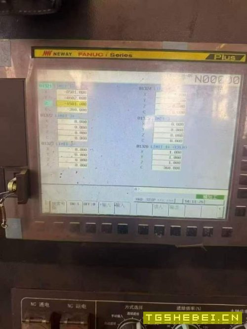 二手纽威PM3080SC超重型数控龙门铣床（8030/8米龙门铣.