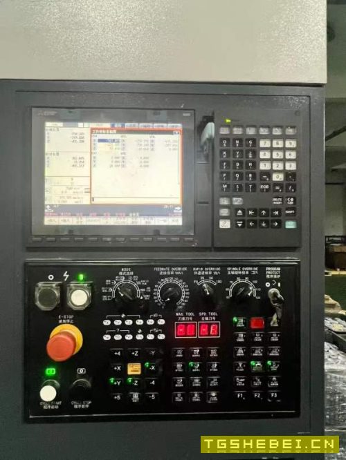 赫科重型855三菱M80系统，主轴11千瓦直联12000转，上.