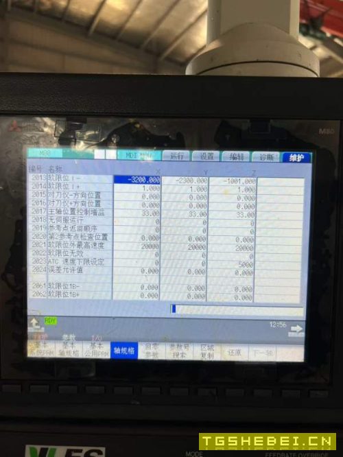 雅力士3023数控龙门，工作台3000/2000mm，门宽2300mm.