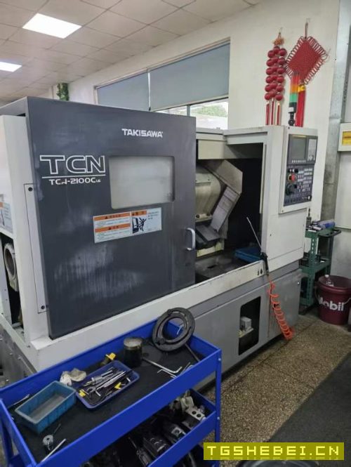 刚刚拿下同款两台日本龙泽TCN-2100CL6数控车床，8寸液.