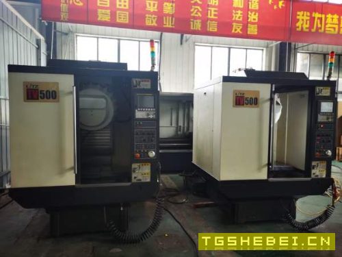 同款2台台湾丽驰TV-500系统：发那科MD转速：12000三轴.