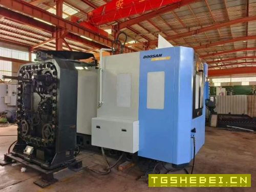 韩国原装斗山HM500双工位卧加,同款2台,FANUC31i系统.