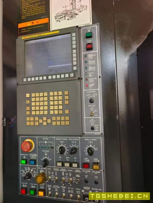 韩国原装斗山HM500双工位卧加，同款2台，FANUC31i系统.