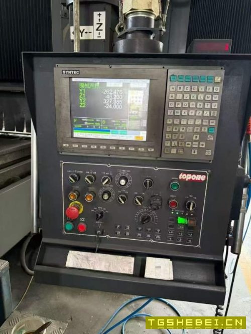 刚刚买下台湾旭正GL2204数控龙门磨床工作台1.83米4米.