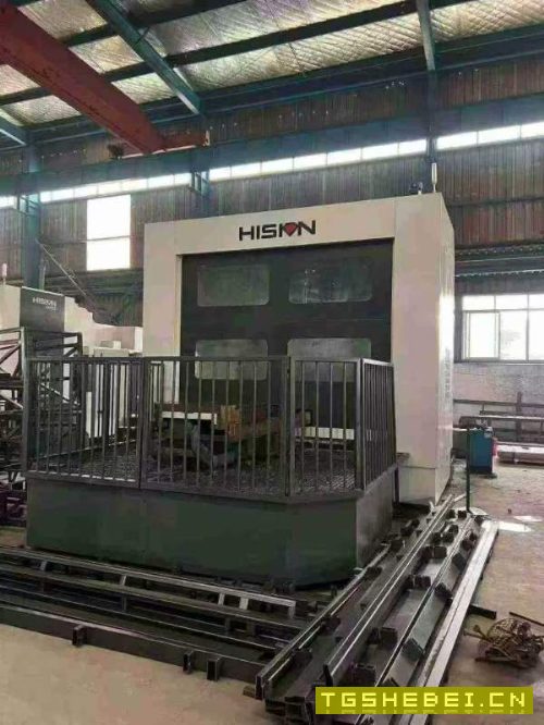 刚刚买下海天HUP100双台卧式加工中心，工作台1000/100.