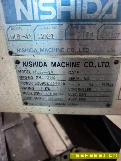 日本原装西田400卧加，拆机价高点三轴重型线规，配件.