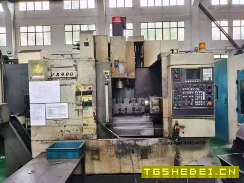 上海工厂拿下韩国威亚VX400立加同款3台、发那科系统、.