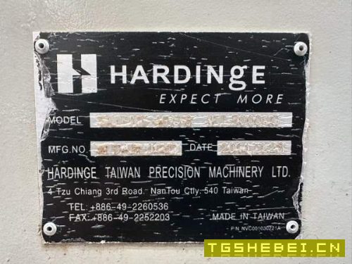 外企拿下一批安装少用美国哈挺数控斜车型号：TALENT-1.