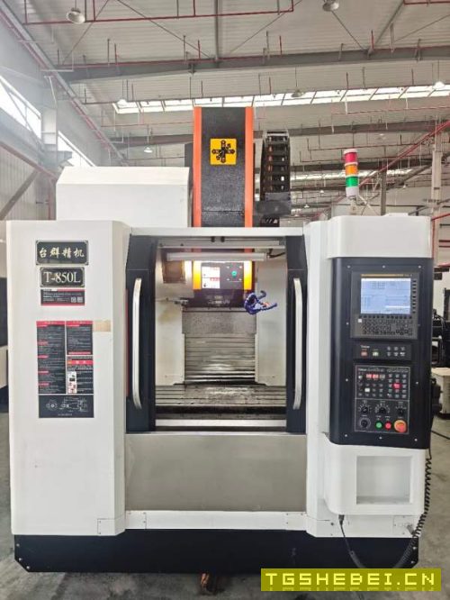 出售台群T-850L加工中心，两线一硬导轨，发那科MFPIUS.