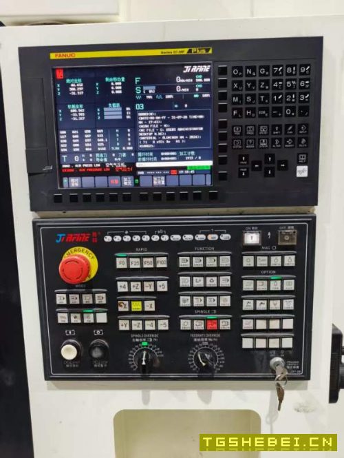 新到一台2023年乔峰EV-1160加工中心，发那科OI-MFPlus.