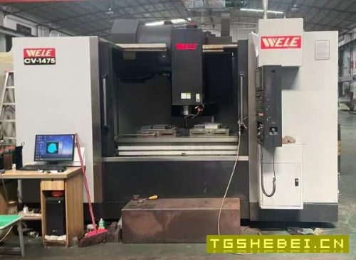 广东买下台湾威立1475、BT40主轴、带刀库发那克款系统.