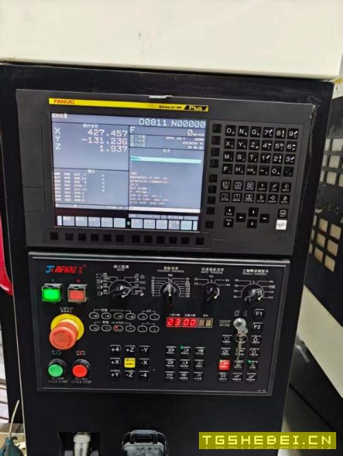 （买下一线品牌）乔峰VH-85重型机，发那科OI-MFPlus系.