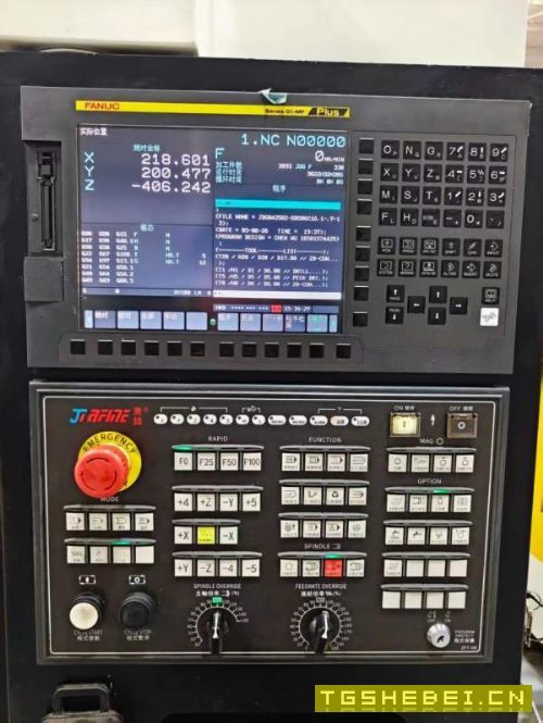 (中国一线品牌)2023年乔峰VH-85重型机,发那科OI-MF.