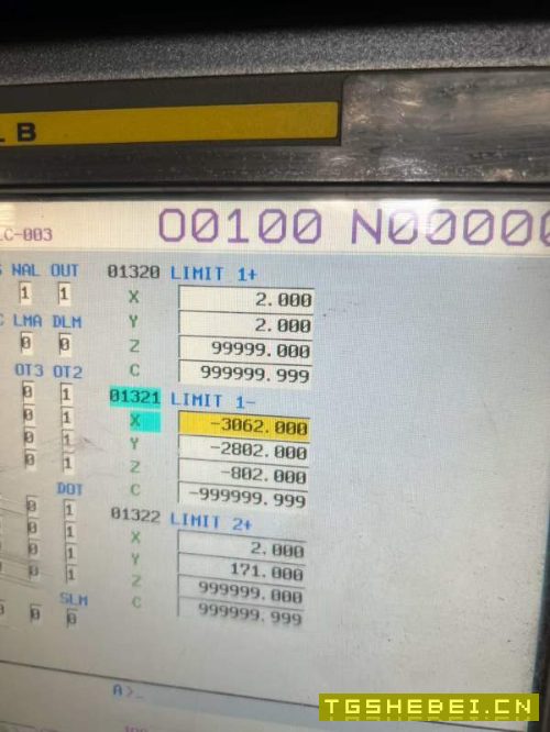台湾威力ML-428五面体龙门加工中心，工作台2000/4000m.