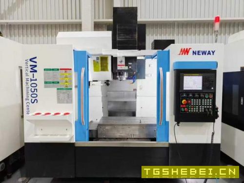新到一台2024年7月苏州纽威VM-1050S加工中心，发那科O.