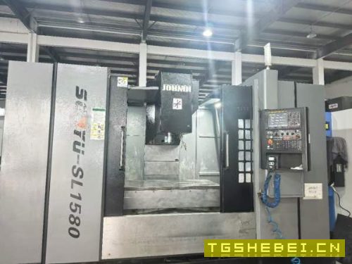 昆山乔地1580立式加工中心三轴滚柱线轨.Y轴四导轨发那.