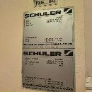 德国舒勒落料线：630吨，配备：开卷，剪板，清洗，校.